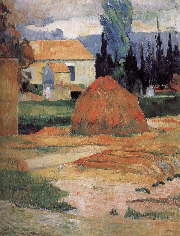 Paul Gauguin Al suburban farms Spain oil painting art